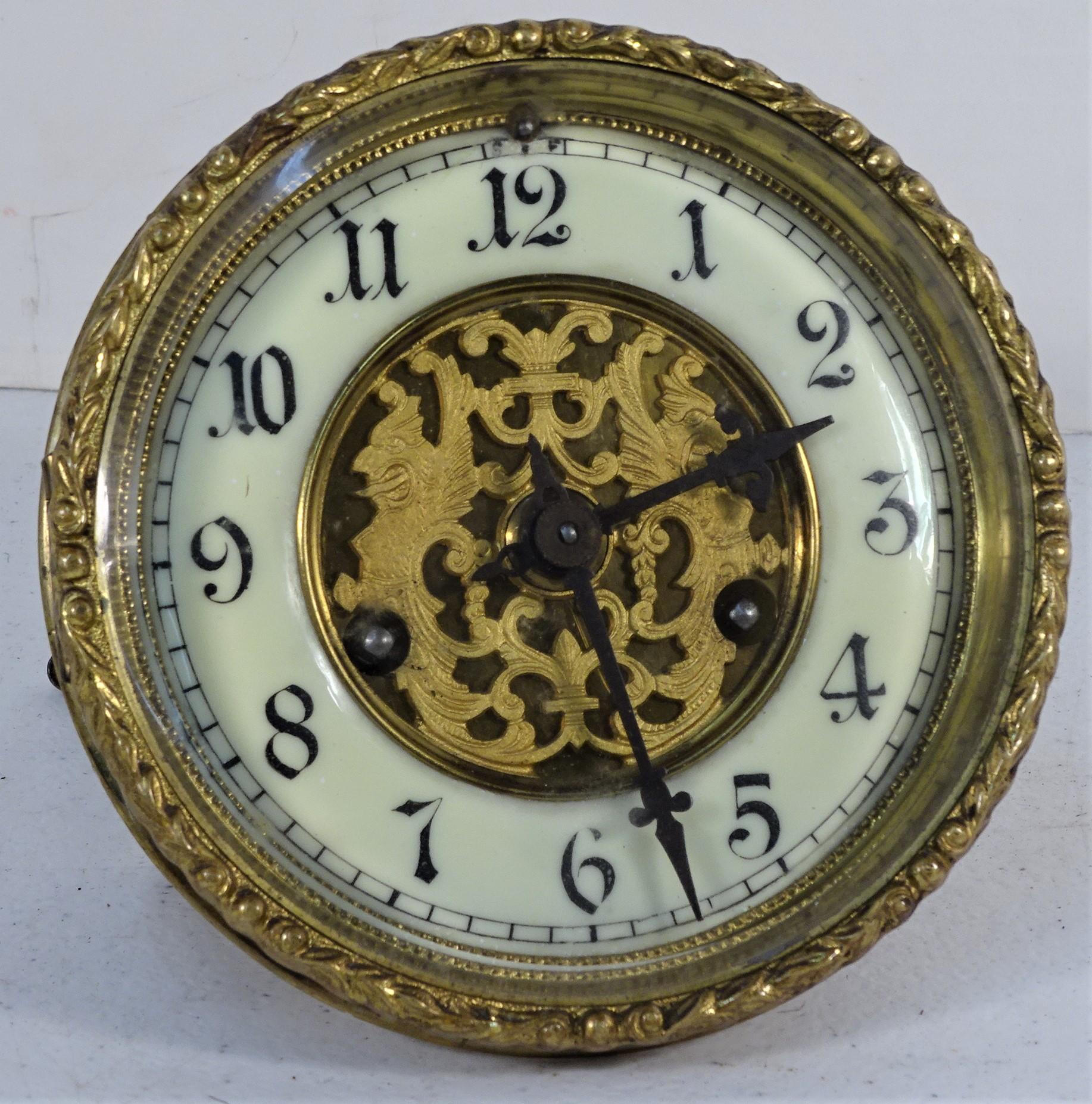 Waterbury Clock Works Porcelain Dial Beautiful