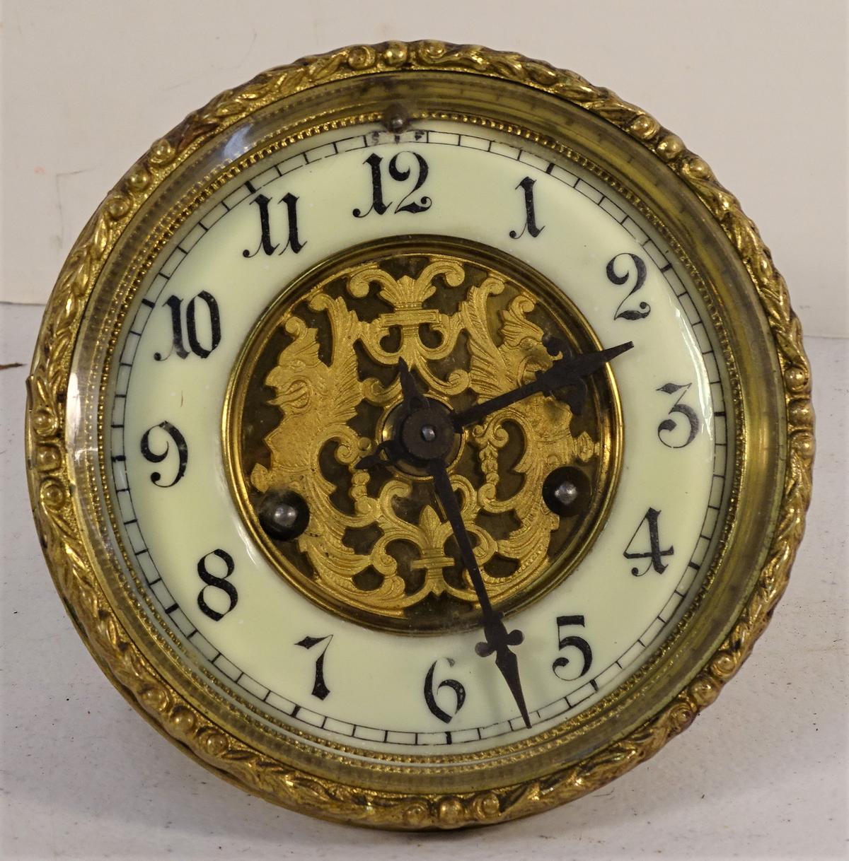 Waterbury Clock Works Porcelain Dial Beautiful