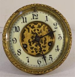 Waterbury Clock Works Porcelain Dial Beautiful