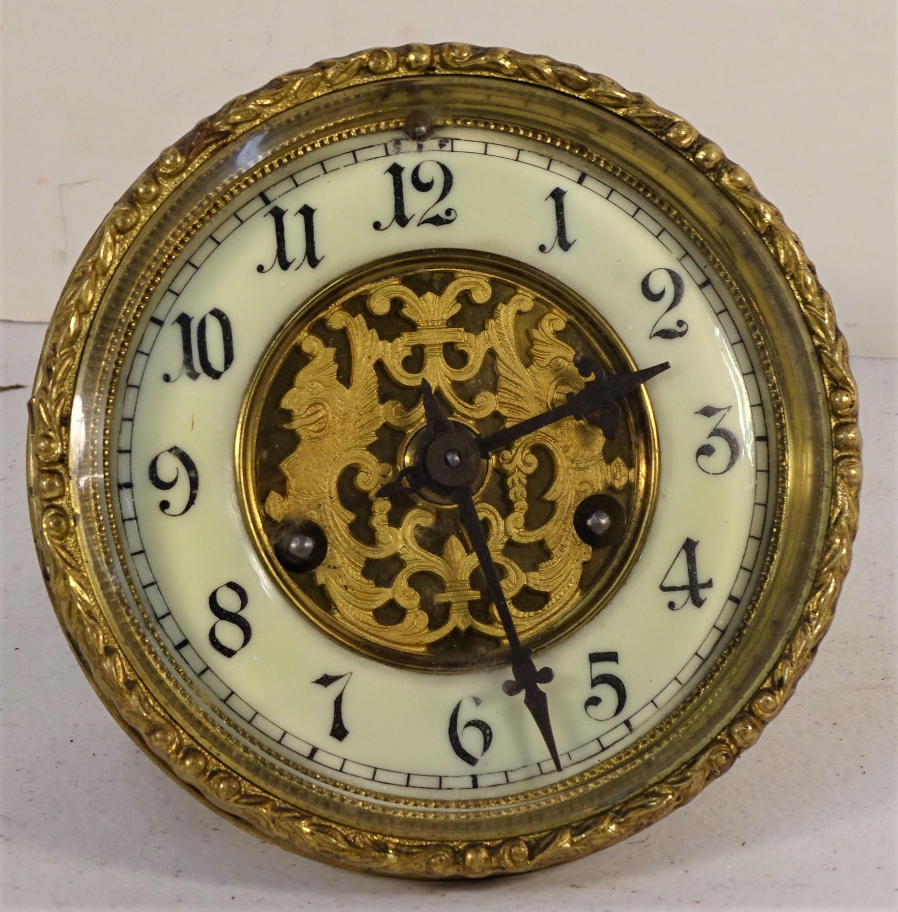 Waterbury Clock Works Porcelain Dial Beautiful