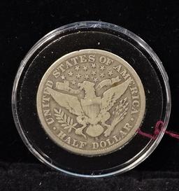 1902S Barber Half Dollar