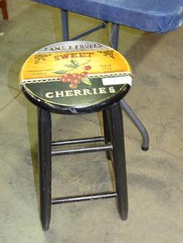 Sweet Cherries Bar Stool