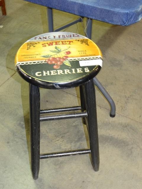 Sweet Cherries Bar Stool