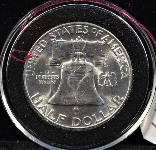 1950D Franklin Half Dollar-Nice Luster