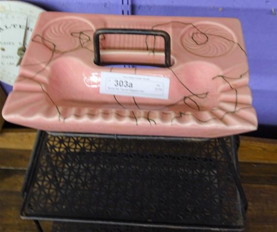 McCoy Ash Tray and Magazine rack