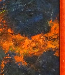 Painting Oil on Canvas by N. Boyd 34" x 28"