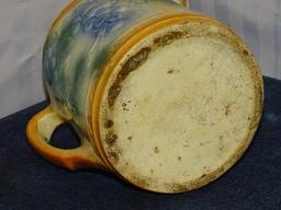 RosevilleGrape Pitcher 6" Embossed 1915 unmarked
