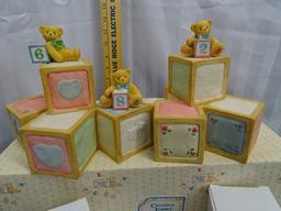Cherished Teddies Stage & 6 Figures