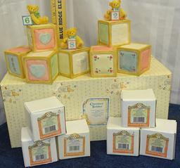 Cherished Teddies Stage & 6 Figures