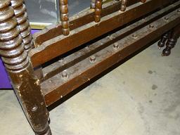 Early Rope Bed with rails