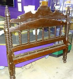 Early Rope Bed with rails