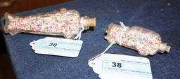 2 VINTAGE CANDY CONTAINERS,PLANE & CAR