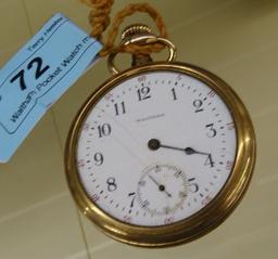 Waltham Pocket Watch missing Crystal