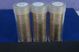 3 ROLLS UNC STATE QTRS CO,MT,CAL