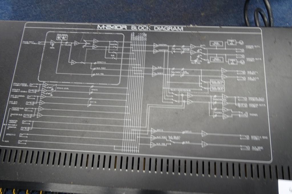 ROLAND M-240R 24 CHANNEL LINE MIXER