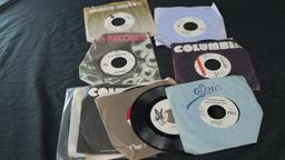 (12) 45RPM RECORDS RADIO STATION COPIES ONLY MISC ARTIST