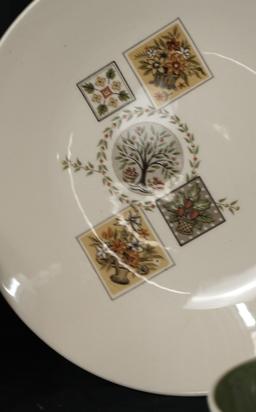 20 PIECES OF MISC DINNERWARE