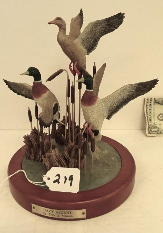 DANBURY MINT FIGURINE HAZY ASCENT BY DAVID MAASS