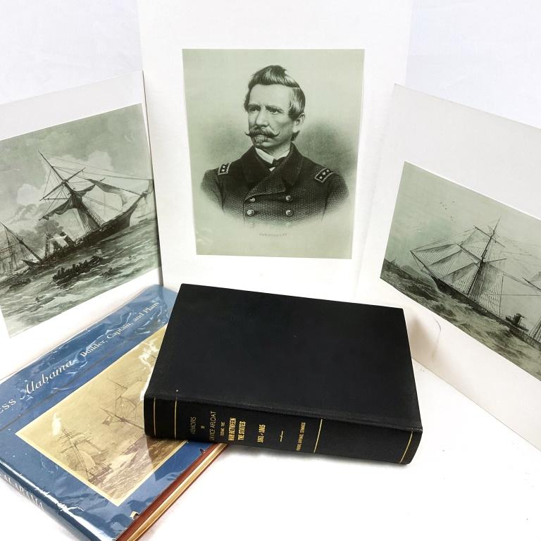 ADMIRAL RAPHAEL SEMMS LOT PICTURES AND BOOK
