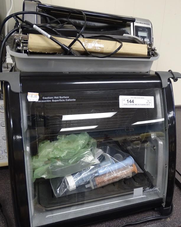 RONCO SHOWTIME ROTISSERIE WITH ACCESORIES