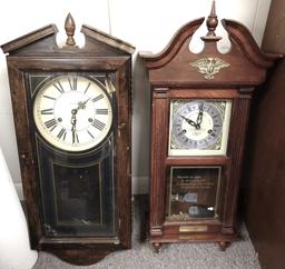 2 KEY WIND CLOCKS