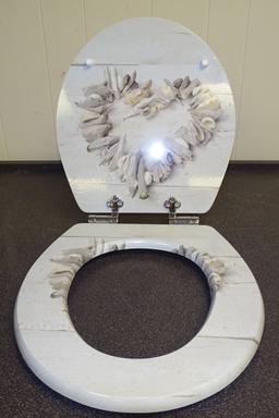 BEACH THEME TOILET SEAT