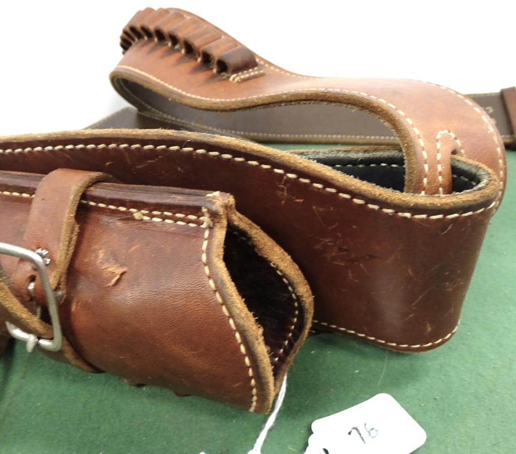 GEORGE LAWRENCE LEATHER QUICK DRAW HOLSTER