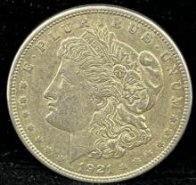 1921-S MORGAN SILVER DOLLAR