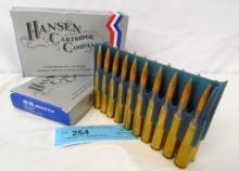 2 BOXES of HANSEN 30.06 SPRINGFIELD CARTRIDGES