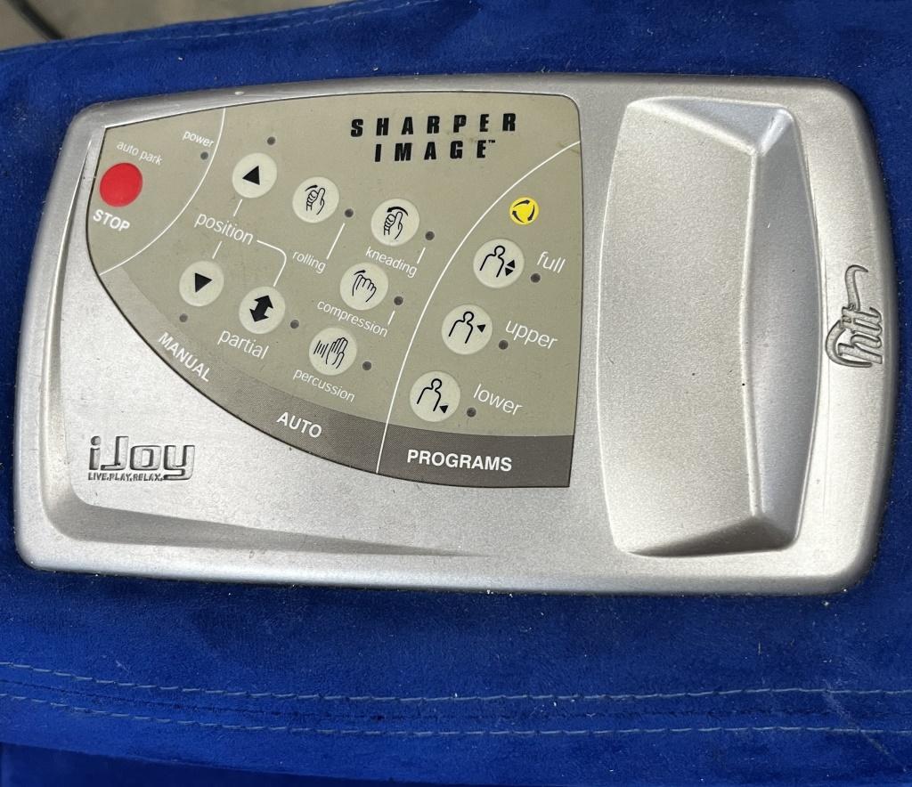 SHARPER IMAGE IJOY MASSAGE CHAIR