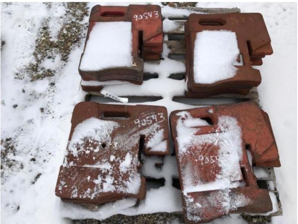90543- 100# FOUNDRY WEIGHTS FOR IH (12)