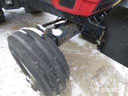 92641- CASE IH 7230 TRACTOR, 2WD, CAH W/HUB DUALS, FRONT WEIGHTS, 3PT, PTO, 4 HYDRAULIC, 7368 HRS