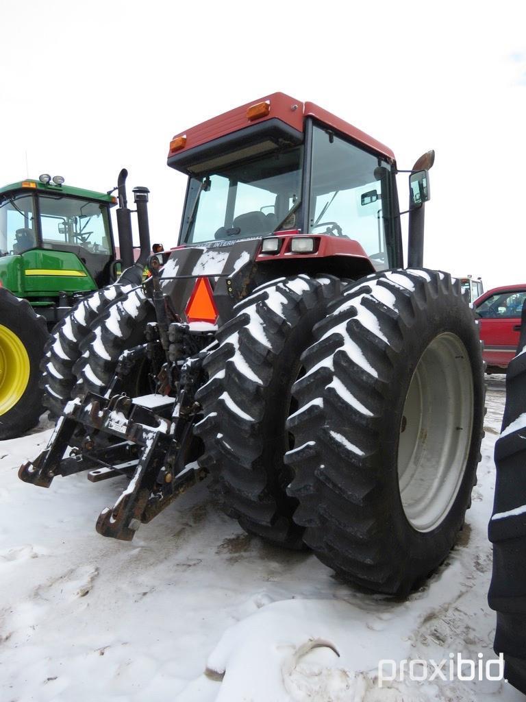 92641- CASE IH 7230 TRACTOR, 2WD, CAH W/HUB DUALS, FRONT WEIGHTS, 3PT, PTO, 4 HYDRAULIC, 7368 HRS