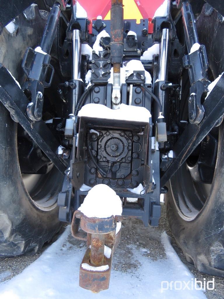 93113- CASE IH 260 MAGNUM TRACTOR, MFWD, CAB AIR/HEAT, POWER SHIFT, 480/80/50 W/DUALS, FRONT