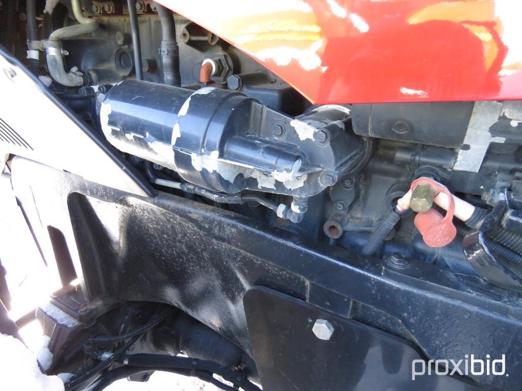 93113- CASE IH 260 MAGNUM TRACTOR, MFWD, CAB AIR/HEAT, POWER SHIFT, 480/80/50 W/DUALS, FRONT