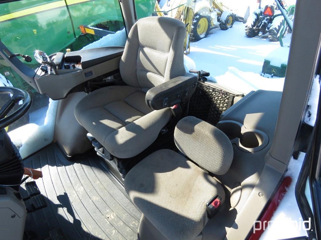 93113- CASE IH 260 MAGNUM TRACTOR, MFWD, CAB AIR/HEAT, POWER SHIFT, 480/80/50 W/DUALS, FRONT