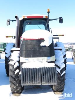 93113- CASE IH 260 MAGNUM TRACTOR, MFWD, CAB AIR/HEAT, POWER SHIFT, 480/80/50 W/DUALS, FRONT
