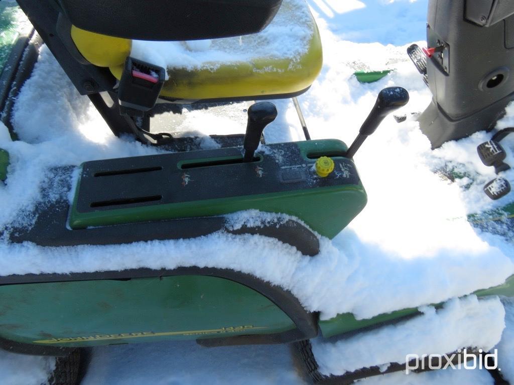 93189- JOHN DEERE 1445 SERIES II MOWER, FRONT MOUNT DECK, DIESEL, 1689 HOURS SHOWING