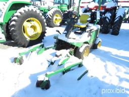93189- JOHN DEERE 1445 SERIES II MOWER, FRONT MOUNT DECK, DIESEL, 1689 HOURS SHOWING