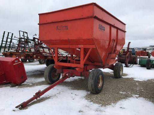 92271- KILLBROS 375 GRAVITY WAGON ON WESTENDORF 10T RUNNING GEAR