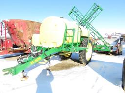 92466- WHETHERALL R51100, PULL TYPE SPRAYER, HYDRAULIC DRIVE