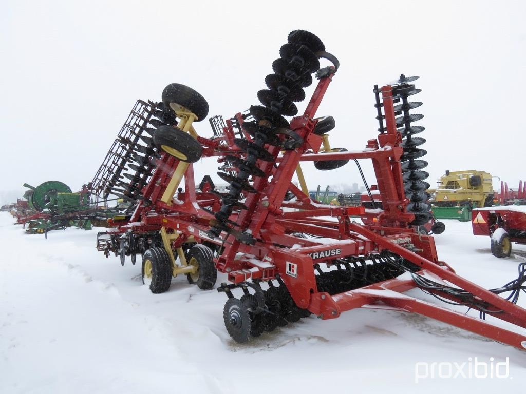 92767- 2011 KRAUSE EXCELERATOR VERTICAL TILLAGE TOOL, 30'