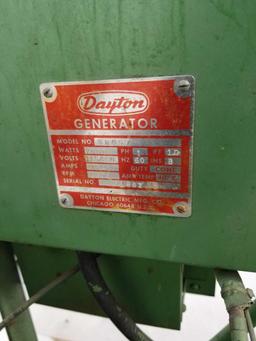 92938- DAYTON GENERATOR W/ WISCONSIN MOTOR