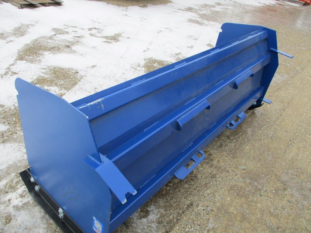 3541-NEW 8' SKID STEER SNOW PUSHER