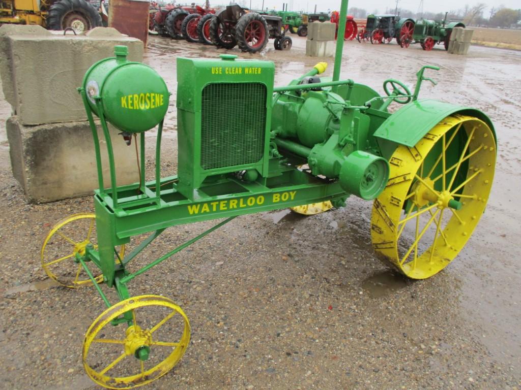 5501- CUSTOM BUILT 1/2 SCALE WATERLOO BOY TRACTOR