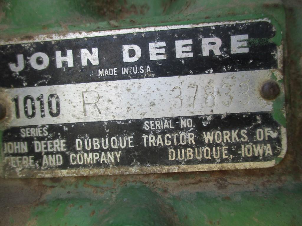 98709 - JOHN DEERE 1010