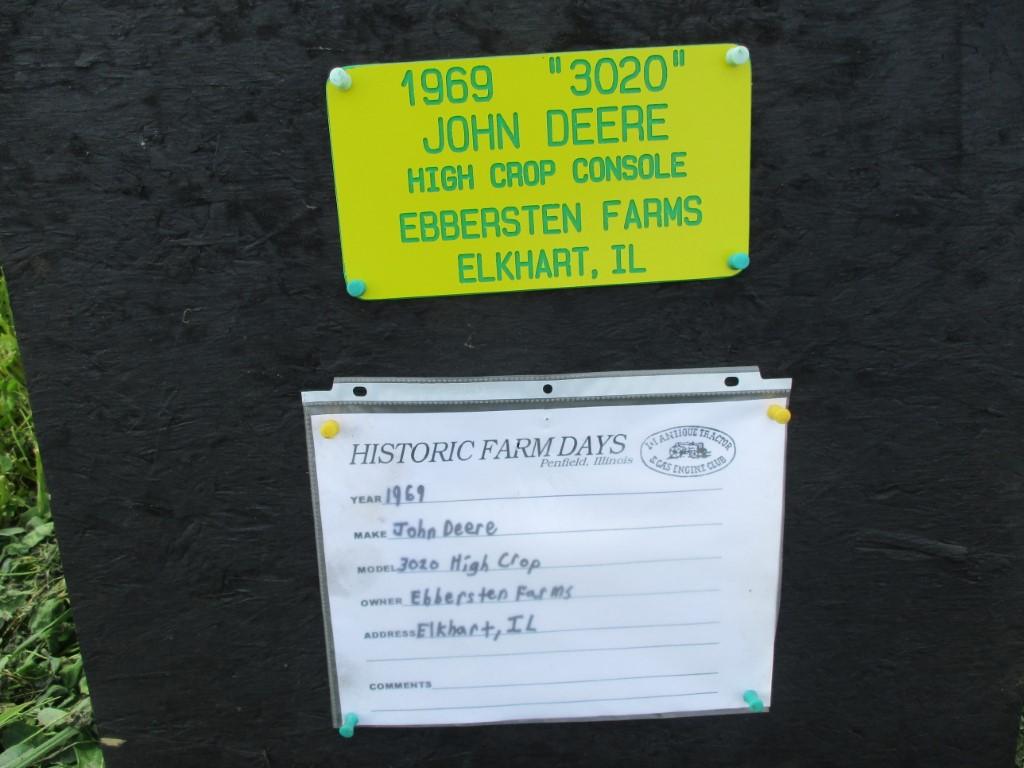 98858 - JOHN DEERE 3020 HIGH CROP