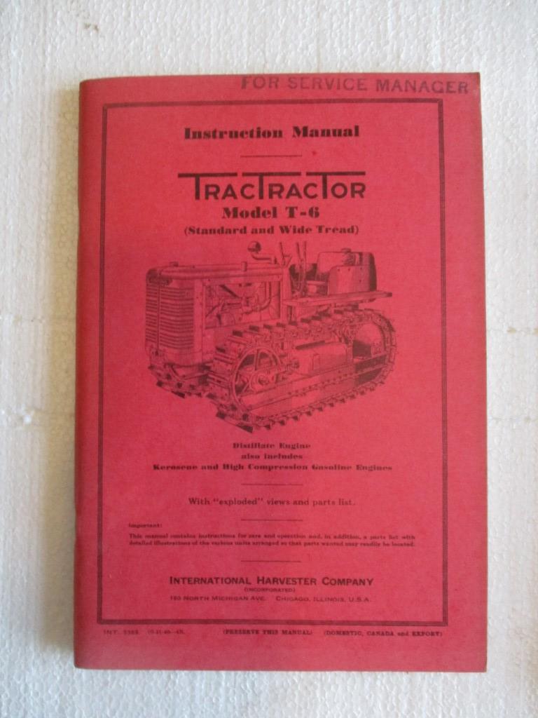 10153- (11) MISC. IH MANUALS