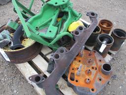 5436-PALLET OF MISC TRACTOR PARTS