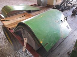 99229- JOHN DEERE 4020 DUST SHIELDS w/ PLATFORM PARTS